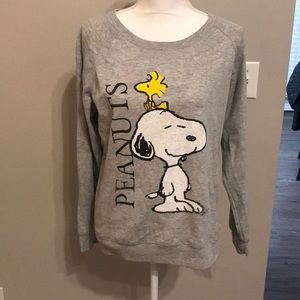 Peanuts reversible sweatshirt